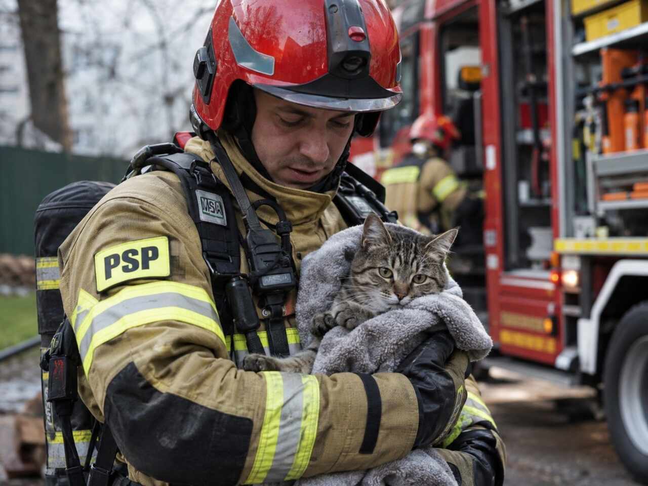 Zwierzęta spłonęły w pożarze